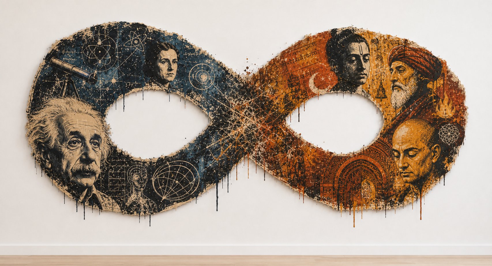 Science & Religion wall art