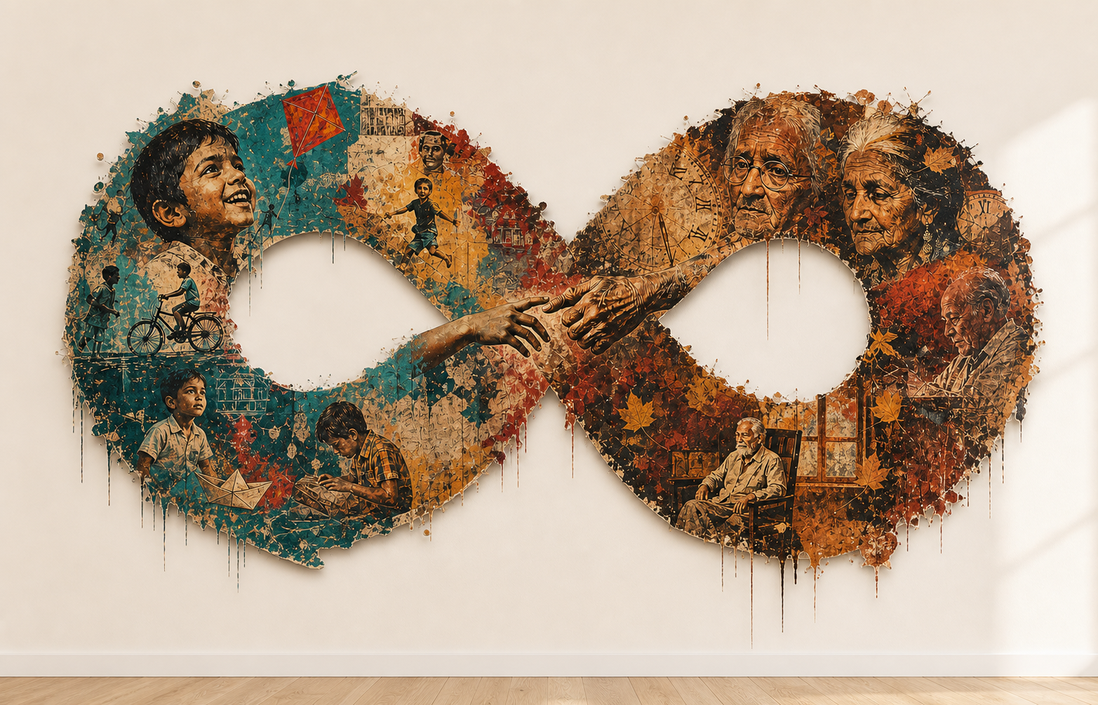 Youth & Age wall art